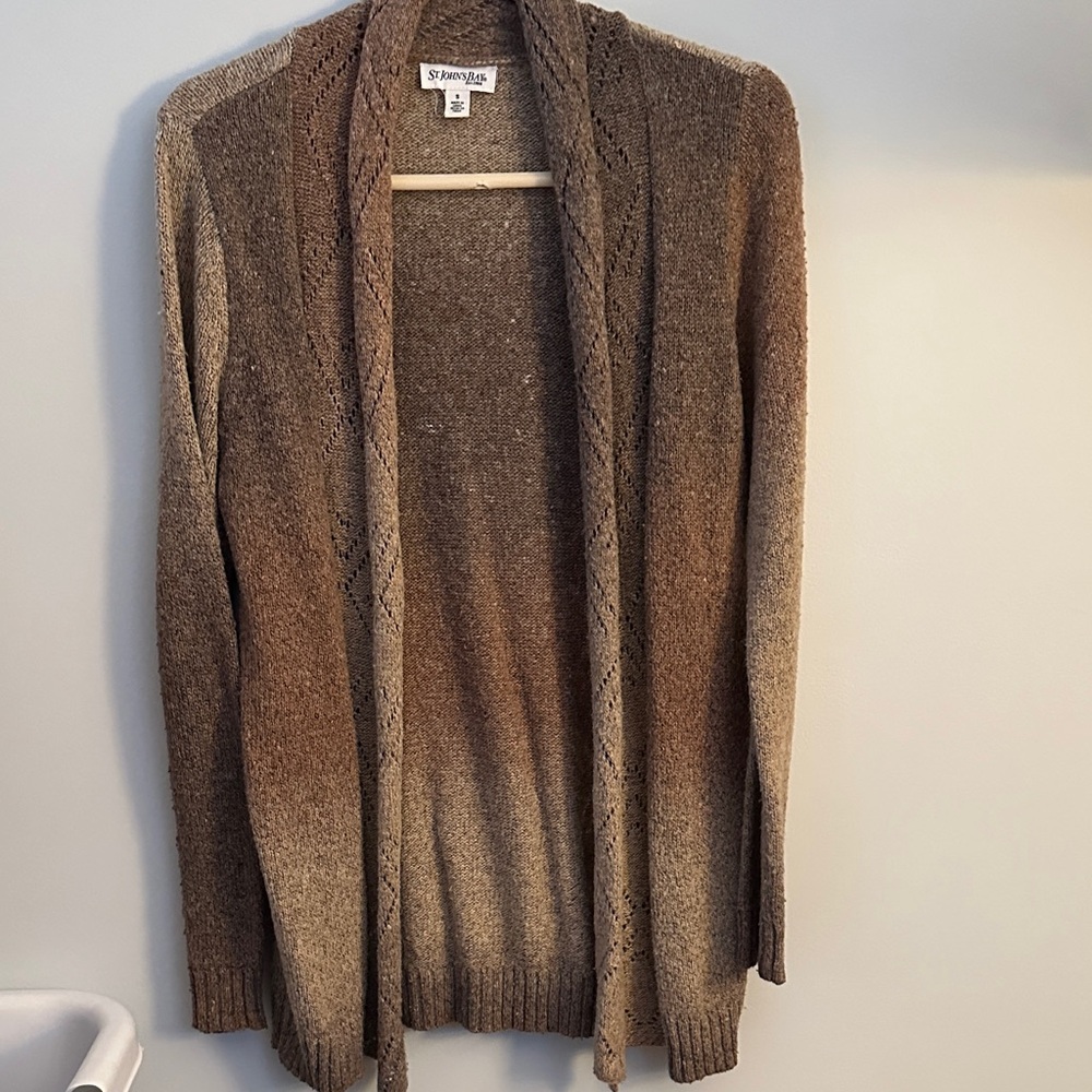 St. John's Bay Brown Ombre Women's Cardigan